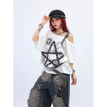 NANAICHILLI_Moisture_Wicking_Loose_Fit_Street_Angled_Neckline_Geometric_Print_T-Shirt_MISSTT