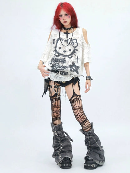 NANAICHILLI Premium Soft White Short Sleeve Regular Fit Casual Everyday T-Shirt