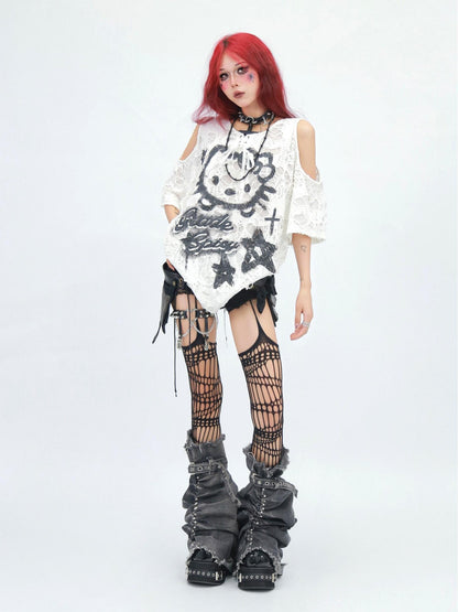 NANAICHILLI Premium Soft White Short Sleeve Regular Fit Casual Everyday T-Shirt