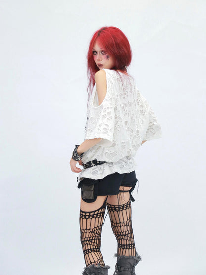 NANAICHILLI Premium Soft White Short Sleeve Regular Fit Casual Everyday T-Shirt