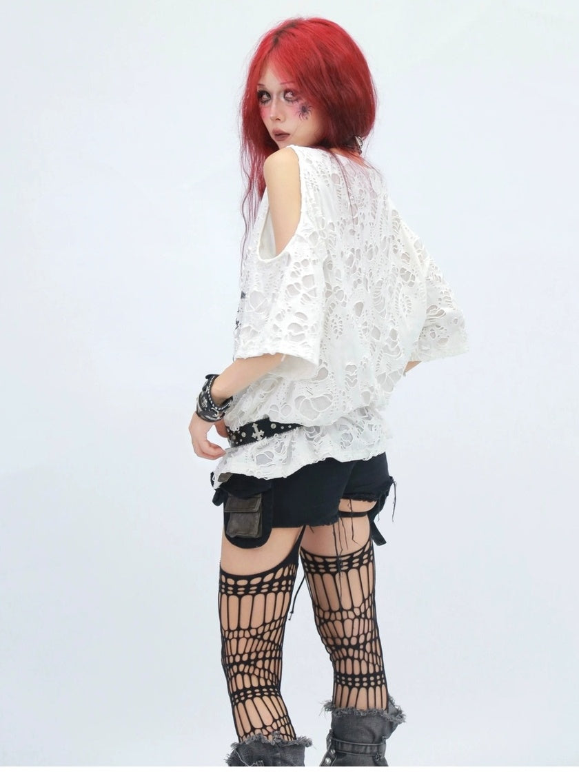 NANAICHILLI Premium Soft White Short Sleeve Regular Fit Casual Everyday T-Shirt