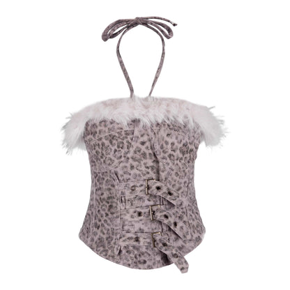 NANAICHILLI_Warm_Thick_Hooded_Embroidered_Contrast_Sexy_Women_Casual_Pink_Tan_Puffer_Jacket_MISSTT