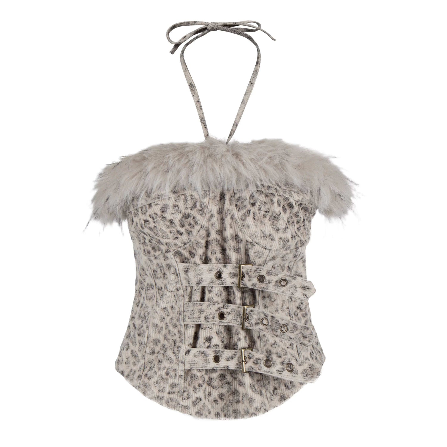 NANAICHILLI_Warm_Thick_Hooded_Embroidered_Contrast_Sexy_Women_Casual_Pink_Tan_Puffer_Jacket_MISSTT