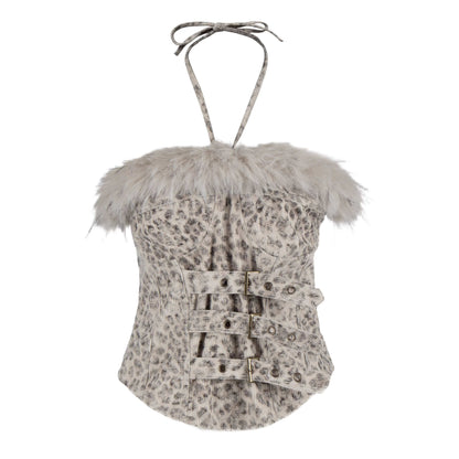 NANAICHILLI_Warm_Thick_Hooded_Embroidered_Contrast_Sexy_Women_Casual_Pink_Tan_Puffer_Jacket_MISSTT