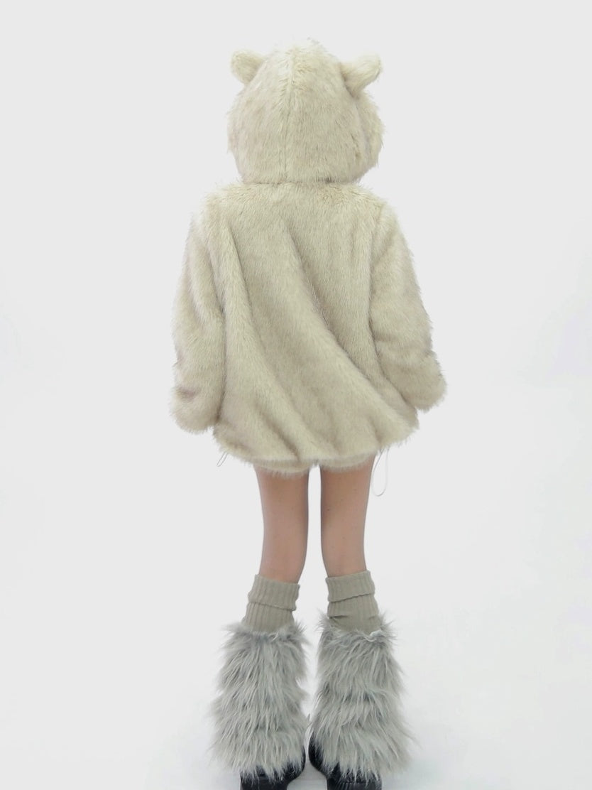 NANAICHILLI Warm Thick Hooded Embroidered Contrast Sexy Women Casual Pink Tan Puffer Jacket