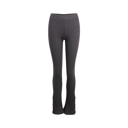 NAPSNAPS_Ankle_Split_Knit_Slimming_Elastic_Waist_Women&