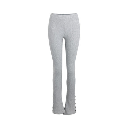 NAPSNAPS_Ankle_Split_Knit_Slimming_Elastic_Waist_Women&