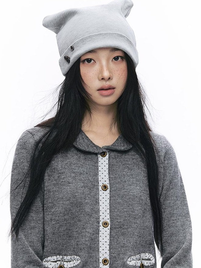 NAPSNAPS Applique Patchwork Doll Collar Women&