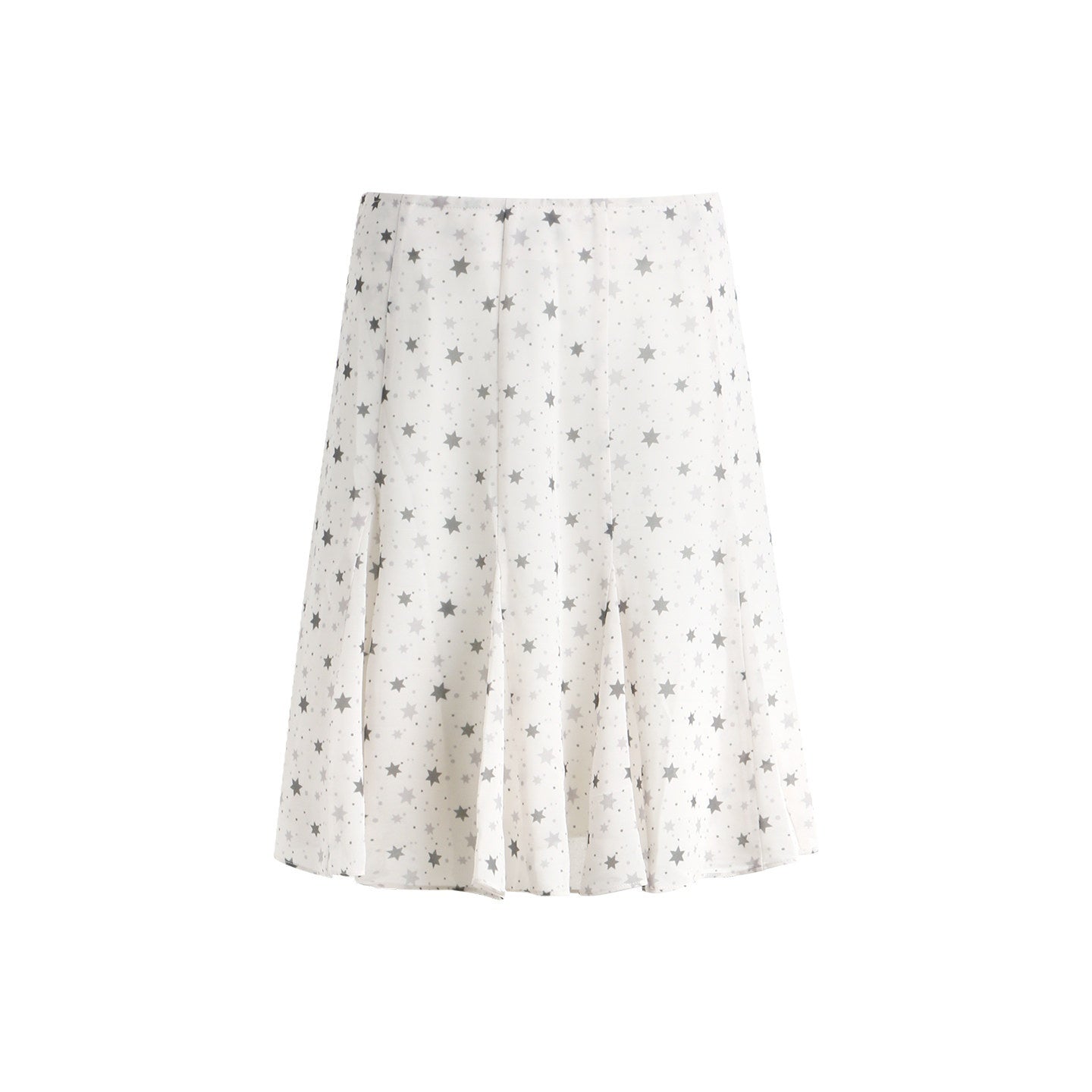NAPSNAPS_Apricot_Star_Print_Lace_Mid_Waist_Side_Zipper_Women&