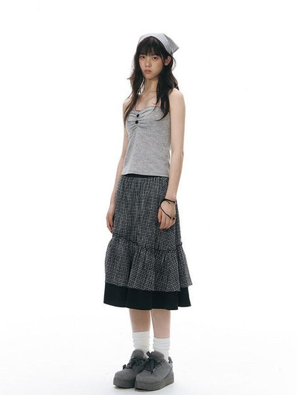 NAPSNAPS Beige Cropped Ruched Fitted Women&