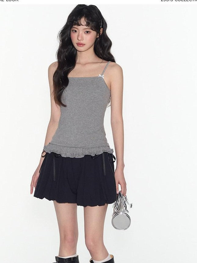 NAPSNAPS Big Round Neck Colorblock Embroidered Women&