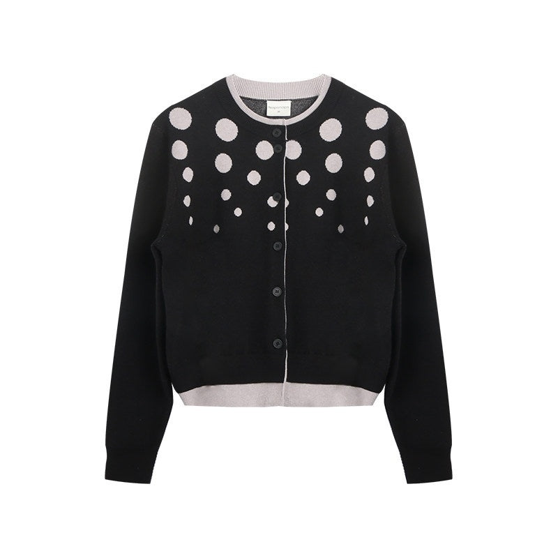 NAPSNAPS_Black_Grey_Polka_Dot_Faux_Two_Piece_Knit_Round_Neck_Women&