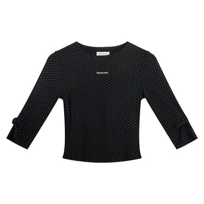 NAPSNAPS_Black_White_Polka_Dot_Embroidered_Bow_Slim_Women&