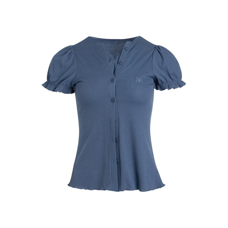 NAPSNAPS_Blue_Embroidered_Puff_Sleeve_Women&