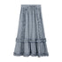 NAPSNAPS_Blue_Gingham_Patchwork_Embroidered_Ruffle_Slim_Women&
