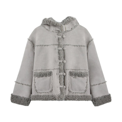 NAPSNAPS_Camel_Hooded_Faux_Shearling_Patchwork_Women&
