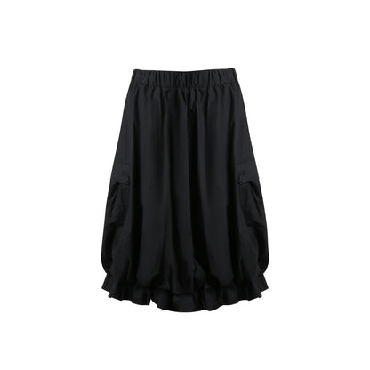 NAPSNAPS_Cargo_Large_Pockets_Ruched_Tulip_Women&