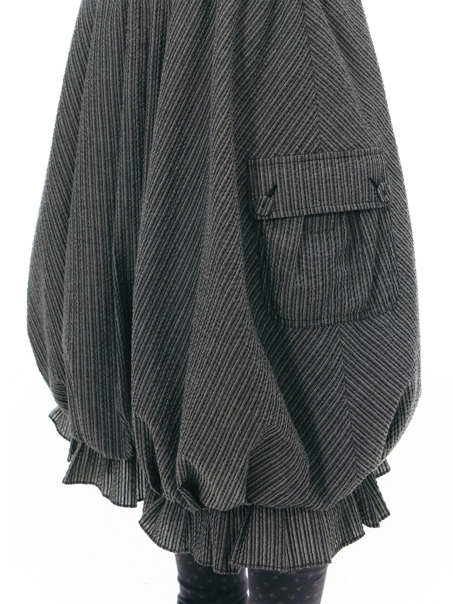 NAPSNAPS Cargo Large Pockets Ruched Tulip Women&