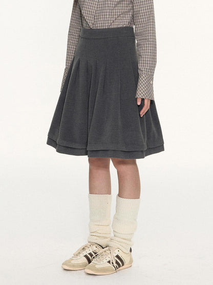 NAPSNAPS College Ruffled Pleated Women&