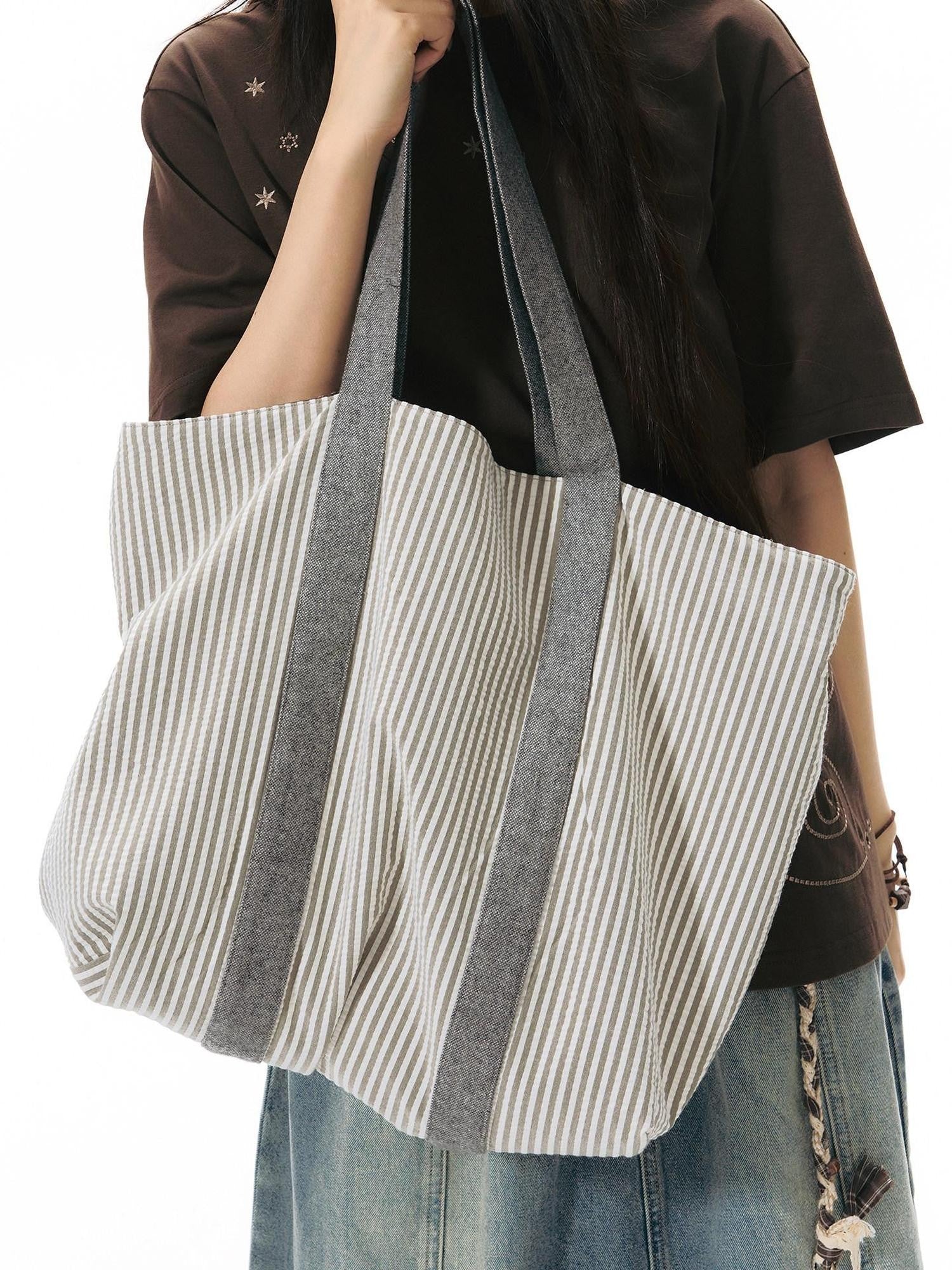 NAPSNAPS Colorblock Reversible Square Canvas Women&