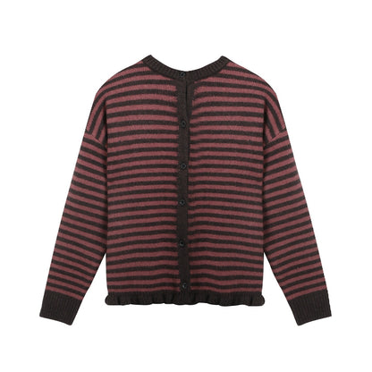 NAPSNAPS_Colorblock_Striped_Ruffle_Hem_Crewneck_Women&