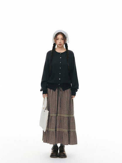 NAPSNAPS Cropped Drawstring Relaxed Knit Women&