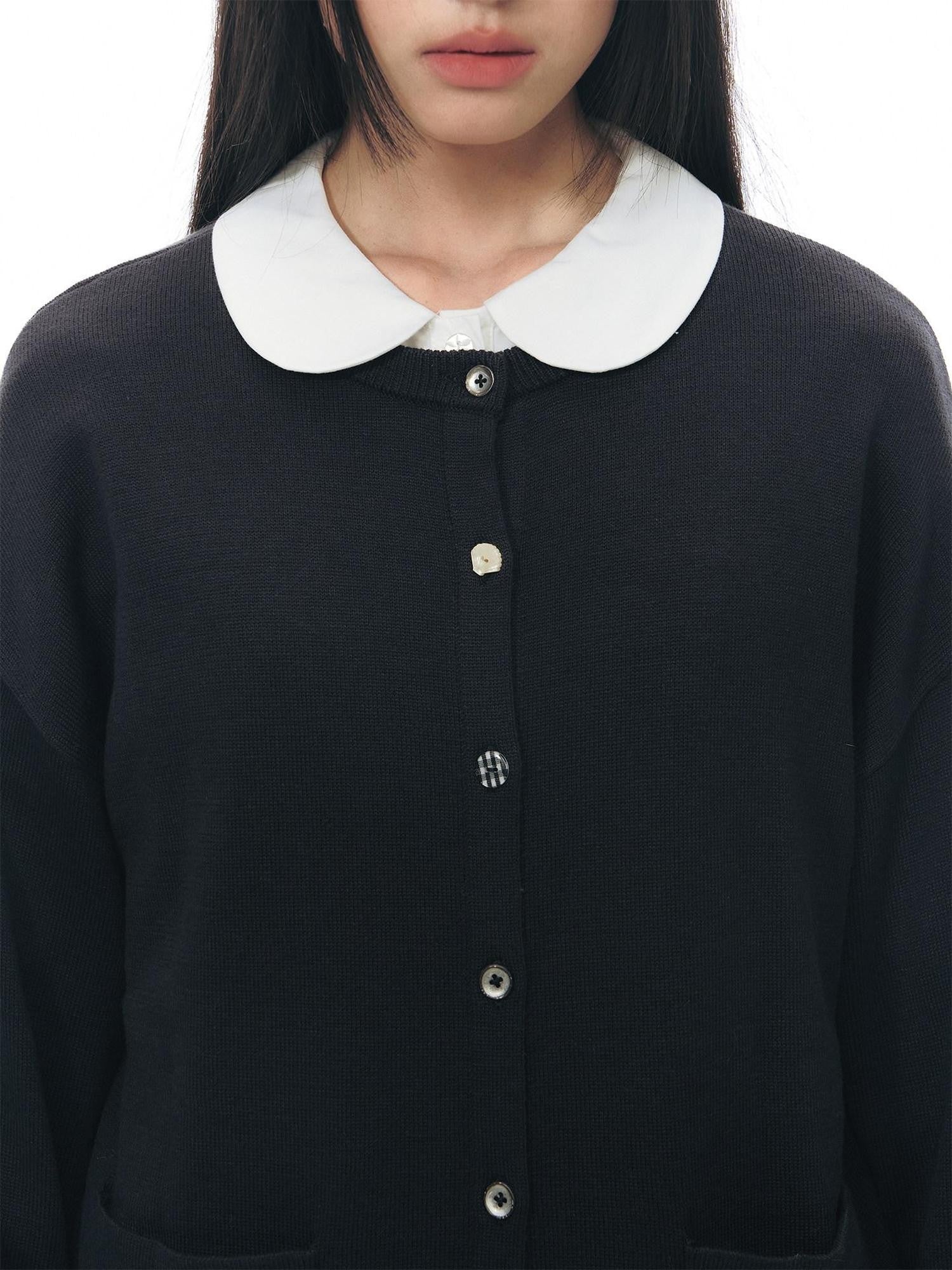 NAPSNAPS Cropped Drawstring Relaxed Knit Women&