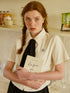 NAPSNAPS_Cropped_Polo_Collar_Button_Tie_Slim_College_Women&