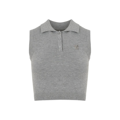 NAPSNAPS_Cropped_Round_Neck_Buttoned_Polo_Knit_Women&