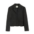 NAPSNAPS_Dark_Gray_Ruffle_Hem_Patchwork_College_Women&