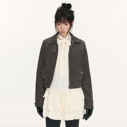 NAPSNAPS_Detachable_Fur_Collar_Patchwork_Zipper_Women&
