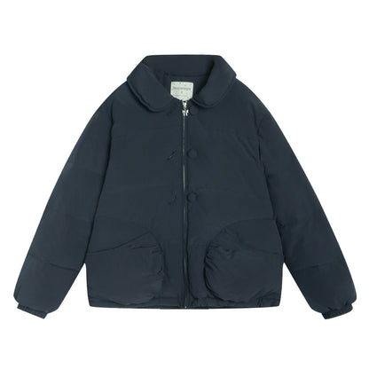 NAPSNAPS_Doll_Collar_Arc_Pocket_Short_Women&