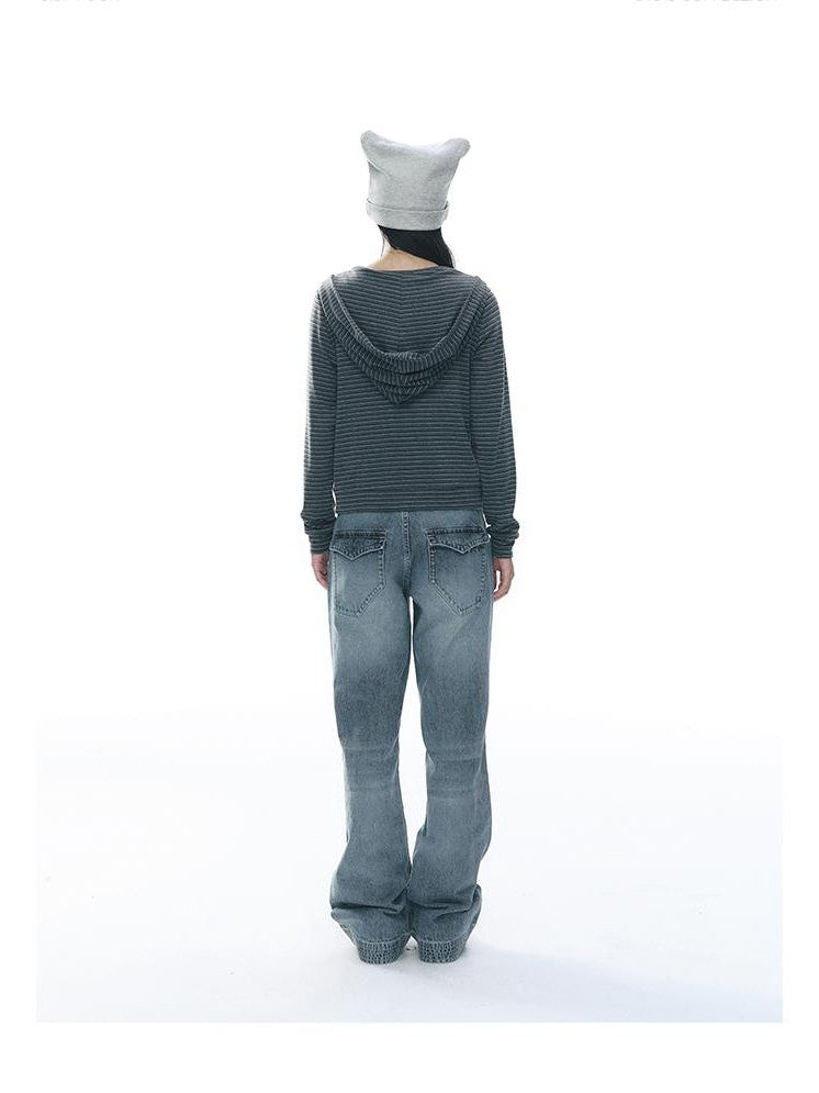 NAPSNAPS Embroidered Low Rise Slim Fit Cotton Women&