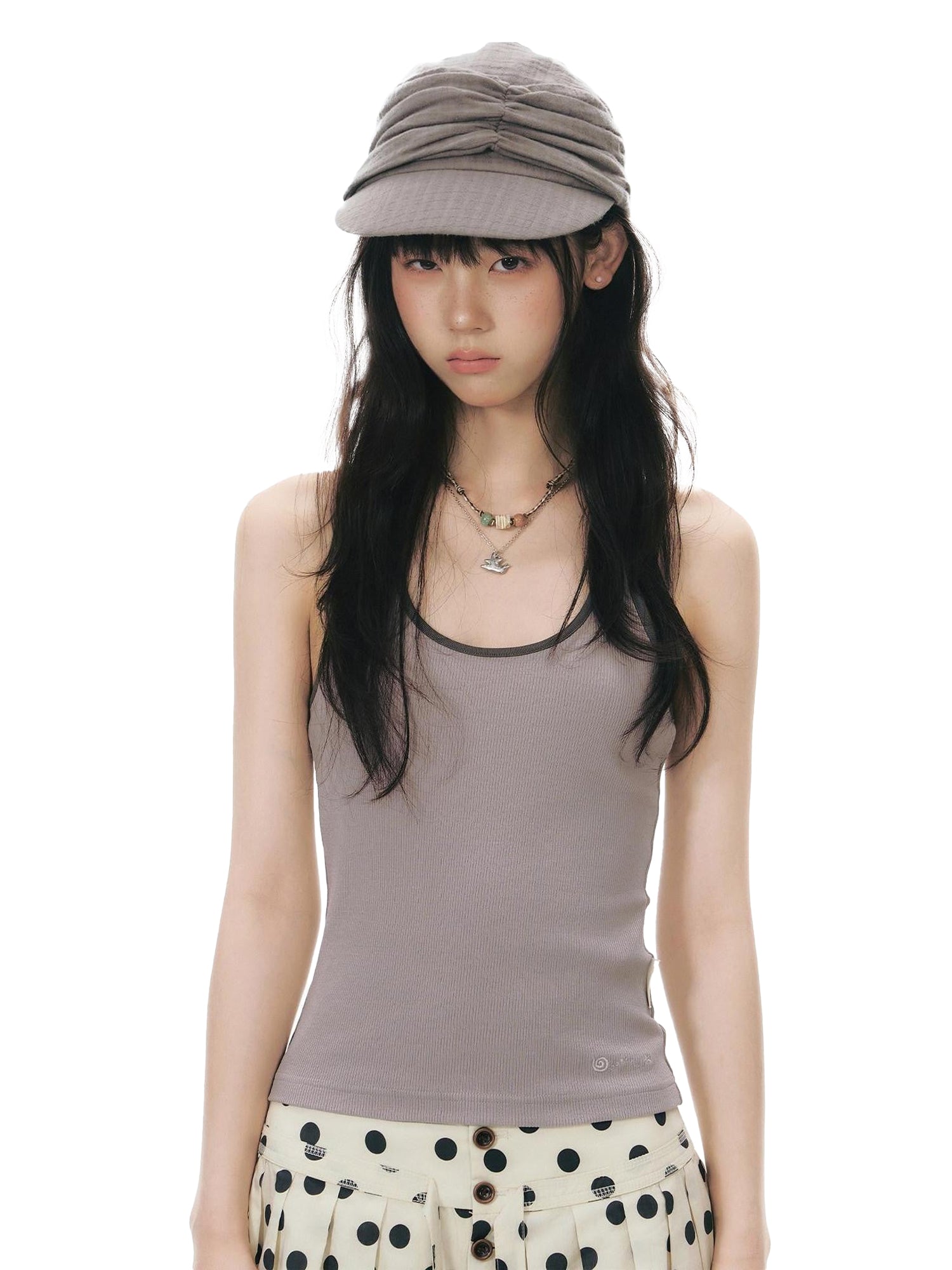 NAPSNAPS Embroidered Striped Y Strap Women&