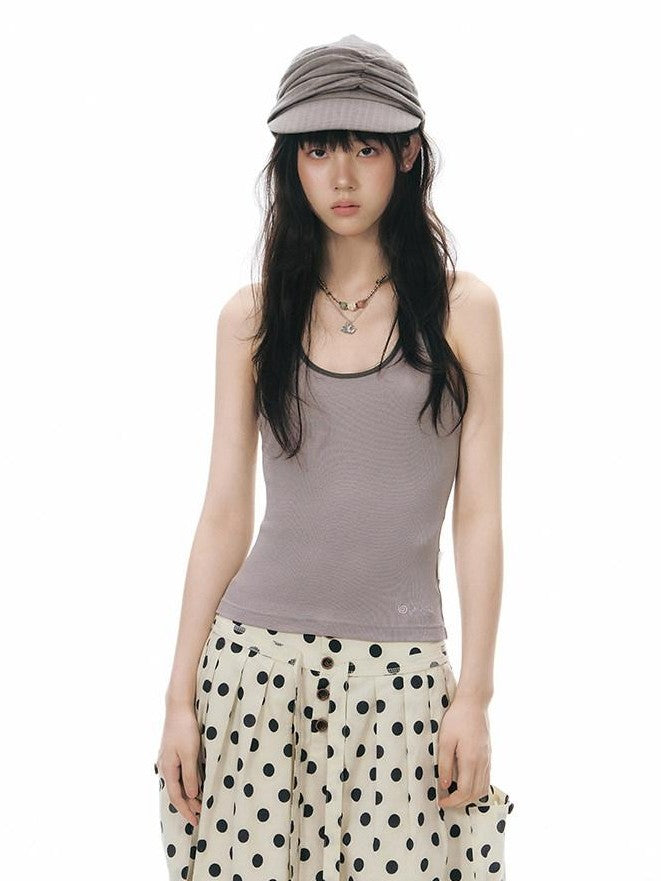 NAPSNAPS Embroidered Striped Y Strap Women&
