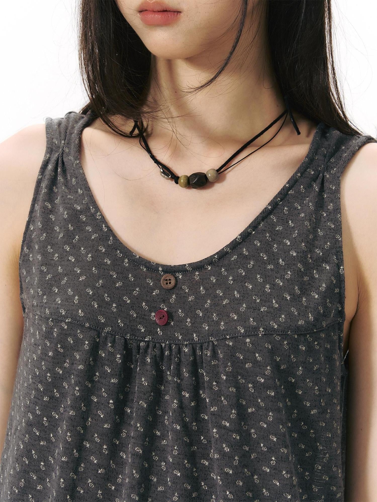 NAPSNAPS Floral Jacquard Patchwork Lace Trim Women&