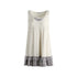 NAPSNAPS_Girlish_Patchwork_Knit_A_Line_Sleeveless_Women&