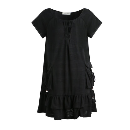 NAPSNAPS_Girly_Big_Pocket_One_Shoulder_Knit_Women&
