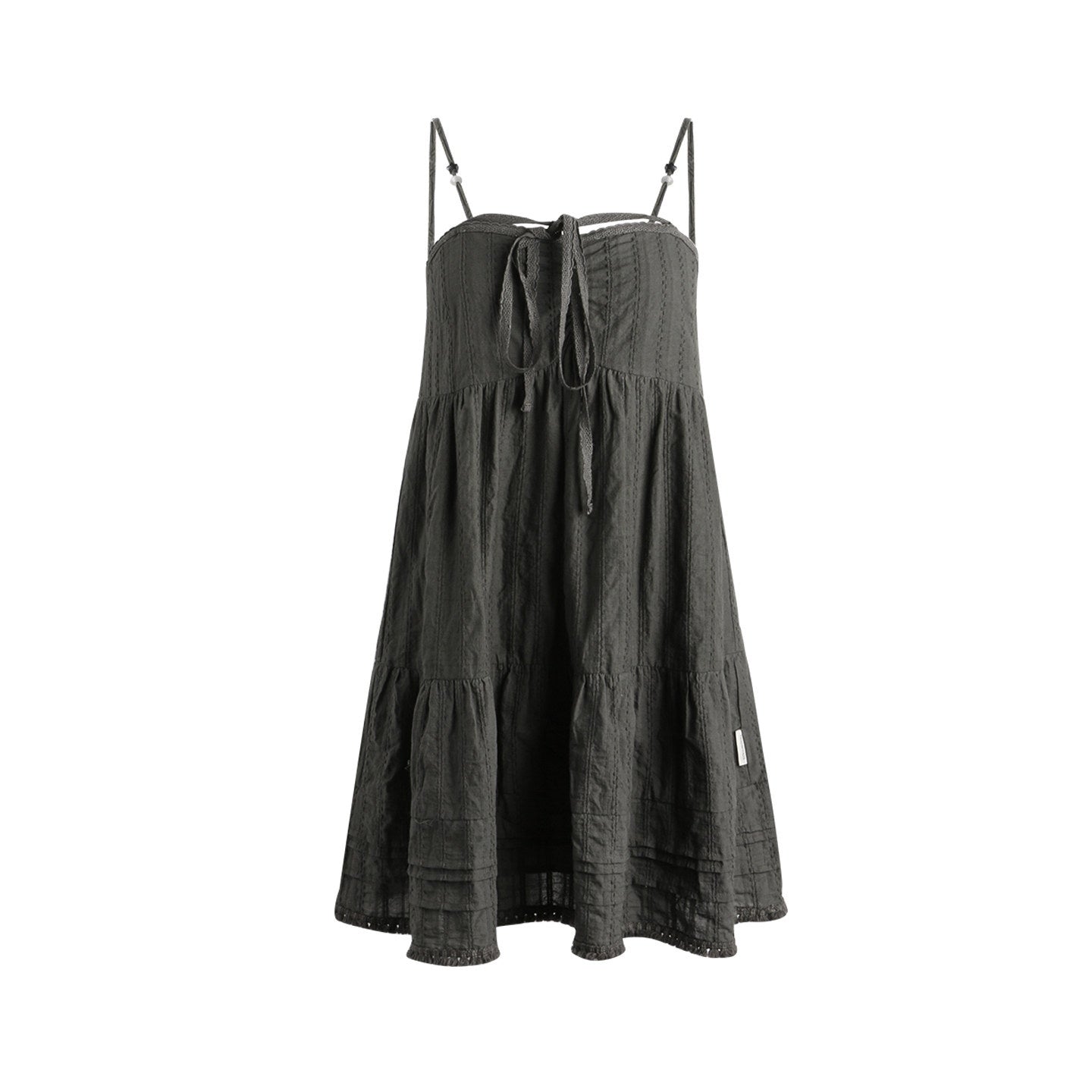NAPSNAPS_Girly_Lace_Trim_Halter_High_Waist_A_Line_Women&