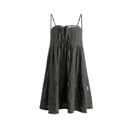 NAPSNAPS_Girly_Lace_Trim_Halter_High_Waist_A_Line_Women&