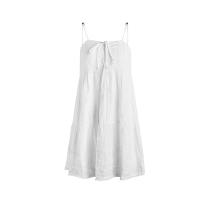 NAPSNAPS_Girly_Lace_Trim_Halter_High_Waist_A_Line_Women&