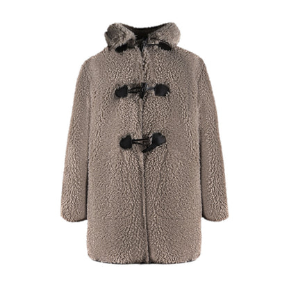 NAPSNAPS_Gray_Brown_Shearling_Suede_Patch_Toggle_Scarf_Women&