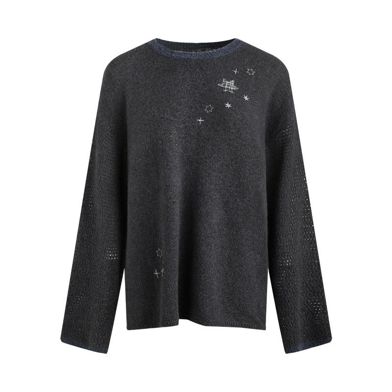 NAPSNAPS_Gray_Purple_Six_Point_Star_Applique_Knit_Women&