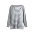 NAPSNAPS_Gray_Striped_Button_Raglan_Pocket_Women&