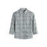NAPSNAPS_Green_Plaid_Fitted_Cinched_Waist_Button_Collar_Women&
