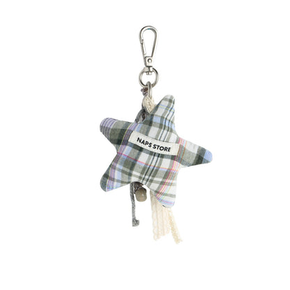 NAPSNAPS_Green_Purple_Plaid_Star_Beaded_Stuffed_Cotton_Women&