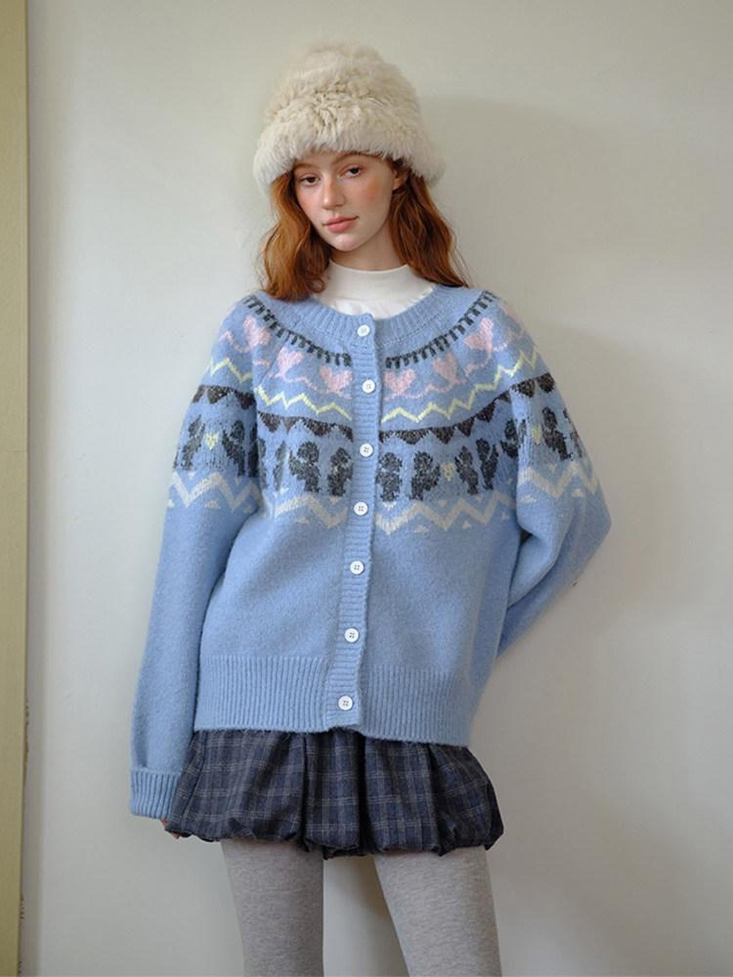 NAPSNAPS Grey Plaid Lantern Pleated High Waist Women&