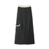 NAPSNAPS_Grey_Striped_Spliced_Plush_Waistband_Pocket_Women&