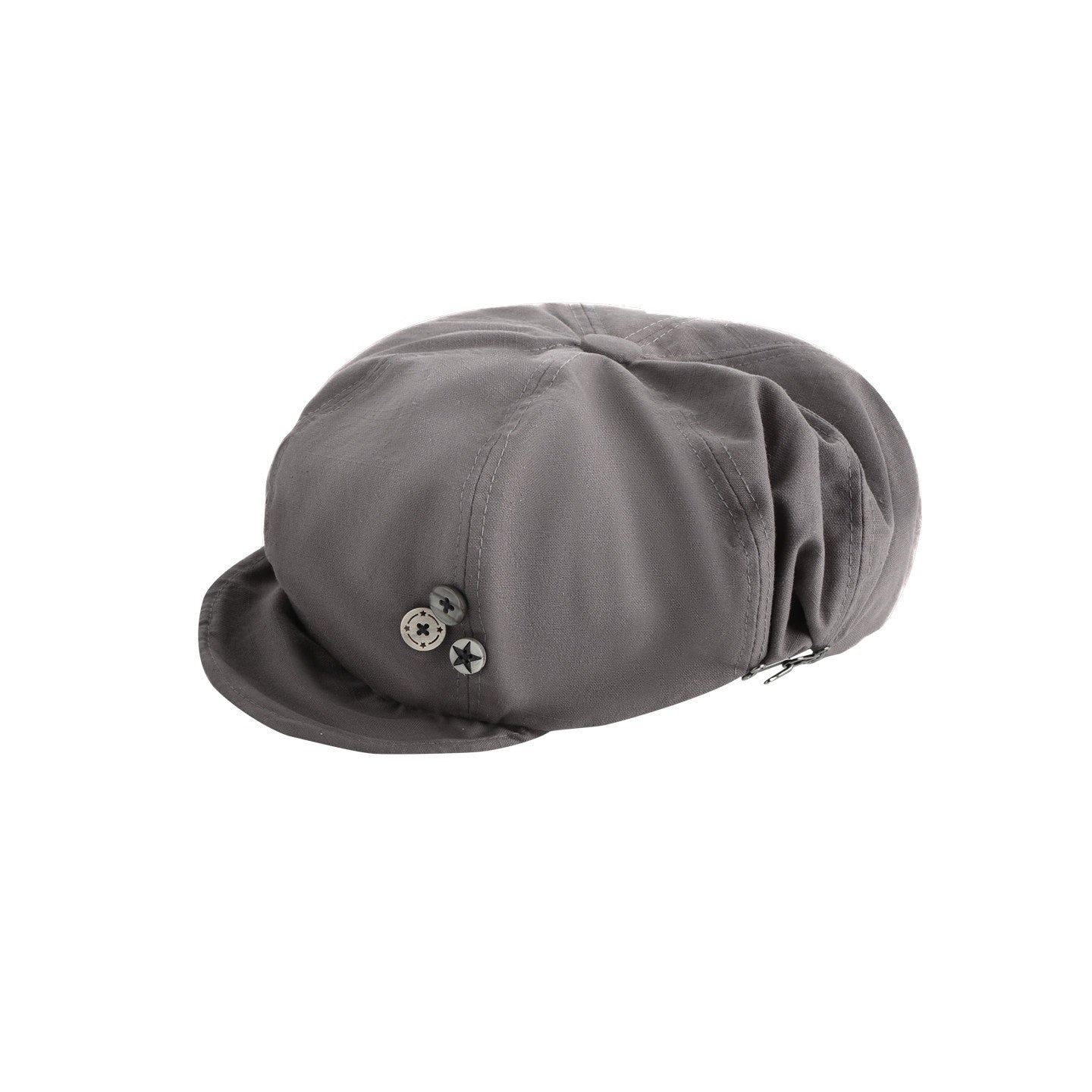 NAPSNAPS_Handmade_Octagonal_Curved_Brim_Metal_Buckle_Women&