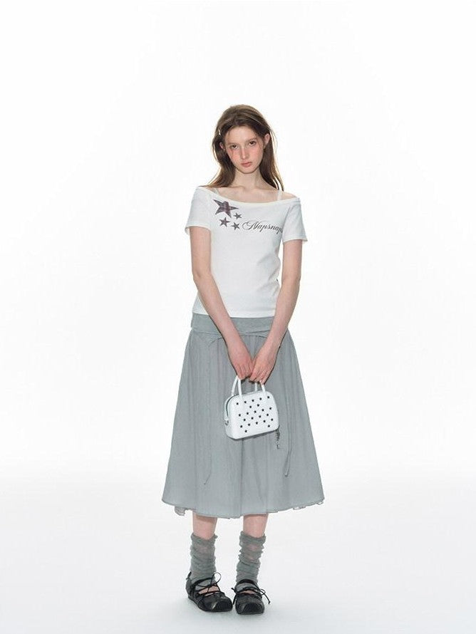 NAPSNAPS Lace Tie Waist Patchwork Pastoral Women&
